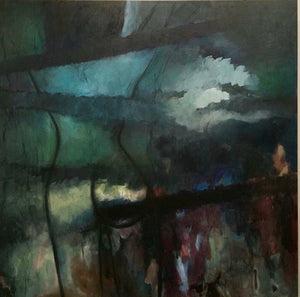 'Atmospheric Moods'  150cms x 150cms     SOLD